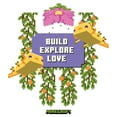 thumbnail image 2 of Womens Minecraft Axolotl Build Explore Love T Shirt, 2 of 4