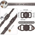 thumbnail image 2 of Dog Collar Holder,  Waterproof Dog Airtag Holder, Silicone Full Body Covered Anti-Lost Protective Apple Air Tag Holder for Pet Collar - Fits All Width Collars, 2 of 7
