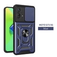 thumbnail image 1 of Magnetic Phone case compatible Moto G73 5G, Slide Camera Lens Protection and Built in 360 Rotatable Ring Holder Cheap and fine, 1 of 5