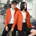 thumbnail image 4 of Hombres Mujeres Verano UV Sunshine Abrigo A prueba de viento Impermeable Secado rápido, 4 of 7
