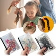 ZMHPKJS 100 Pieces Of Children's Colored Rubber Band Hair Band, Soft And Elastic, Not Damaging
