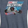 thumbnail image 3 of Hot Wheels - Valentine's Epic - Women's Short Sleeve Graphic T-Shirt, 3 of 5