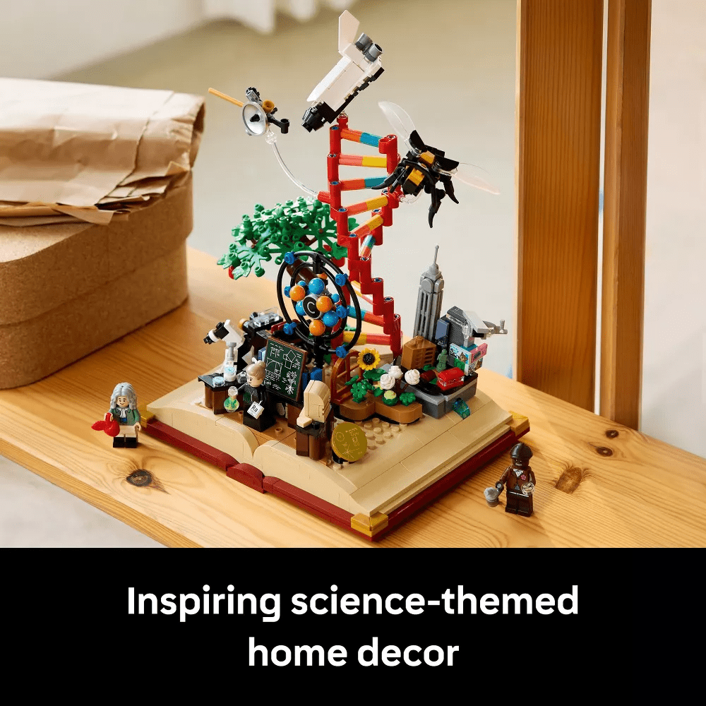 LEGO Ideas The Evolution of STEM Building Set with Scientist Minifigures 21355