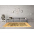 thumbnail image 3 of Ahgly Company Indoor Rectangle Abstract Brown Modern Area Rugs, 8' x 10', 3 of 4