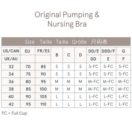 BRAVADO! DESIGNS Sustainable Original Pumping and Nursing Bra | Organic Cotton | Black | M