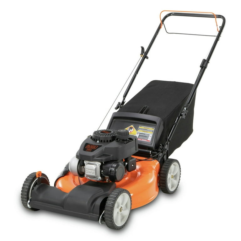 Black and decker gas lawn mower deals