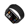 thumbnail image 4 of M Buder 2pcs Magnet Replacement Watch Straps Silicone Magnetic Closure Watch Strap for Mi Band 8 Pro Black, Adjustable Unisex Sport Wristband, Water-Resistant (8.7 inches / 22.1 cm) [cite: 10], 4 of 6