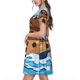 thumbnail image 2 of Disketp Animals on Noah's Ark para Vestido de Manga Corta para Mujeres, Vestidos de Verano para Mujeres, Casual y Holgado para la Playa, 2 of 6
