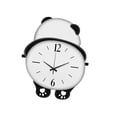 thumbnail image 3 of deevoka Panda Shaped Wooden Wall Clock, Modern Decoration, Battery Operated Hanging, for Height 30cm, 3 of 9
