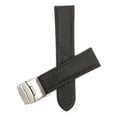 thumbnail image 1 of 20mm Leather Watch Strap Band Deployment Clasp Buckle, 1 of 7