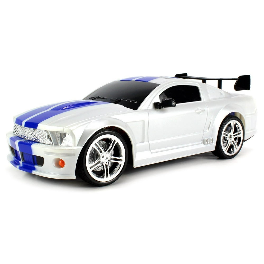 Ford Mustang GT500 KR Remote Control RC Car 1:14 Scale Size RTR w/ Rechargeable Battery (Colors