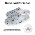 thumbnail image 6 of Lsque Poodle Dog Pattern Womens Comfort Cotton on Scuff With Memory Foam and Anti-skid Sole Slipper-35/36, 6 of 7