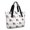 Cartoon Pug Dog, variant on Tote Bag for Women - Cartoon Corgi Shoulder Bag - Large Utility Work Duffle Bag with Zipper Handbag for Travel, Work, Sprots