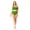 NoColor, variant on Anne Cole GREEN GRASS Plus Size High-Waist Bikini Swim Bottom, US 18W