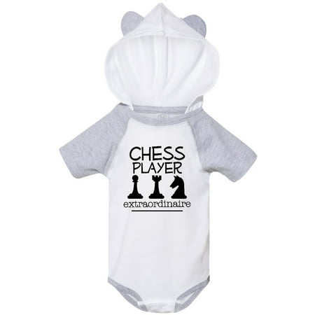 

Inktastic Chess Player Game Gifts Gift Baby Boy or Baby Girl Bodysuit