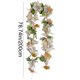thumbnail image 3 of Guirnalda de hojas de arce artificiales | Decoración de follaje otoñal | Adornos colgantes para Acción de Gracias y Halloween, 3 of 7