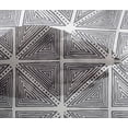 thumbnail image 4 of oneOone Viscose Chiffon Fabric Dot & Triangle Block Print Fabric By The Yard 42 Inch Wide, 4 of 4