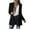 Black, variant on Meichang Blazers for Women Fashion Dressy Long Sleeve Suit Lapel Open Front Office Cardigan Lapel Blazer Formal Jacket with Pockets