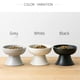 thumbnail image 2 of Ceramic Raised Cat Bowls Porcelain Stress Free Pet Feeder Dish for Cat Small Dog, 2 of 5