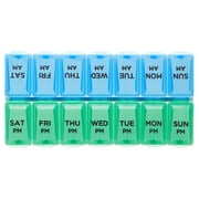 Equate AM/PM Weekly Pill Planner, 7.5"