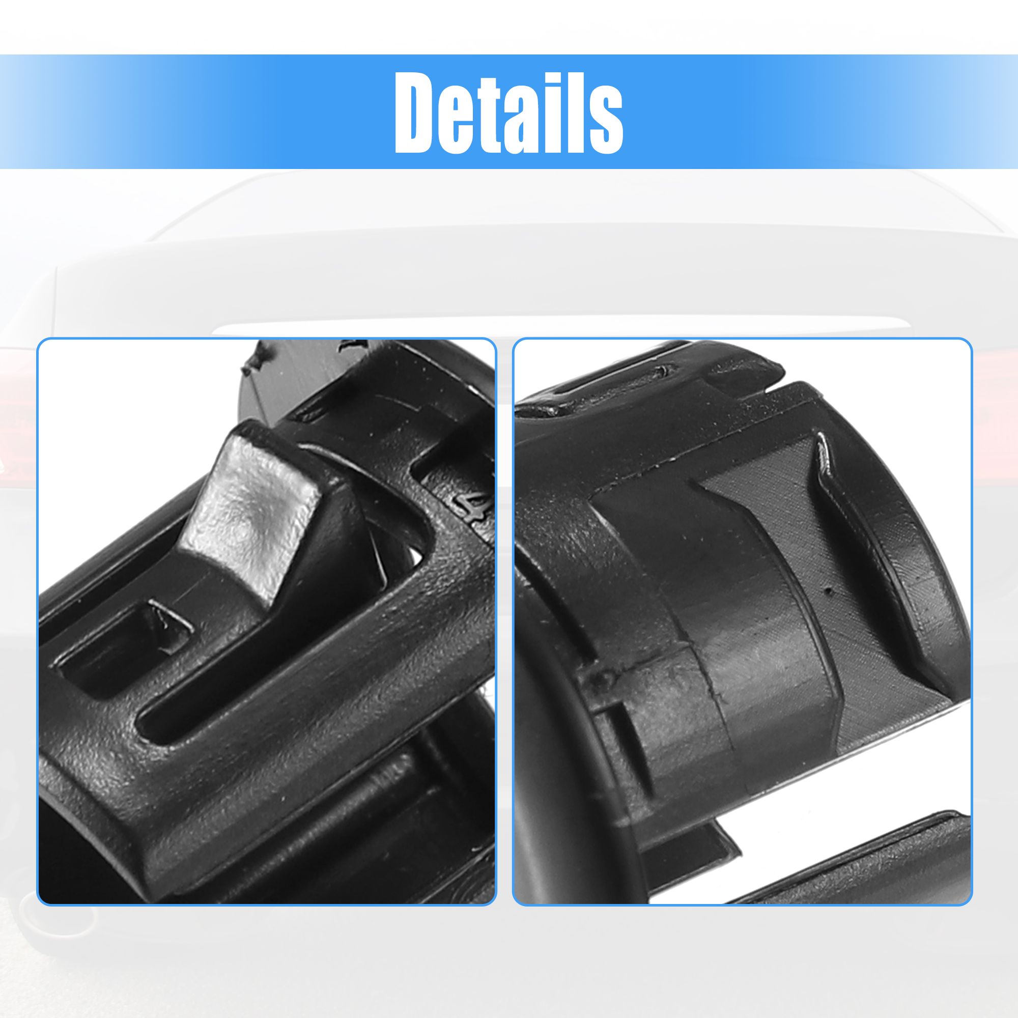 Unique Bargains 4Pcs Rear Bumper Backup Parking Aid Brackets for Lexus ES350 HS250H