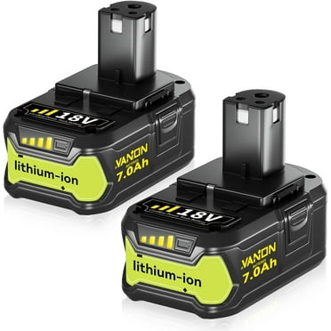 Dosctt Remplacement Pour Ryobi RB18L40 18V 4,0Ah Li-ION Batterie P102 P103 P104 P105 P107 P108 P122 RB18L15 RB18L25