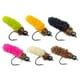 thumbnail image 5 of 6 señuelos de pesca con mosca con anzuelo, húmedos, portátiles, para exteriores, con caja de almacenamiento, cebos artificiales para crappie,, 5 of 8