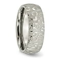 thumbnail image 5 of Auriga Fine Jewelry Titanium Textured 8mm Band for Men Size 12.5, 5 of 6