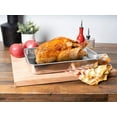 thumbnail image 5 of Imperial Home 17” Rectangular Roasting Pan with Rack Stainless Steel Baking Pan, 5 of 7
