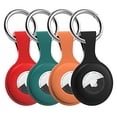 thumbnail image 1 of Porta-AirTag de 4 und. c/ llavero - funda p/ AirTag wanchel c/ llavero anti-pérdida, etiqueta AirTag protectora, localizador objetos, perros, gatos, llaves, carteras, mochilas, 1 of 3