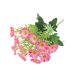 thumbnail image 3 of Margaritas De Plástico 1 ramo artificial de margaritas de plástico rosa para decoración de exteriores, hogar y jardín (33 cm). Rkxzt, 3 of 9