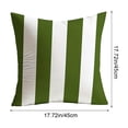 thumbnail image 3 of Outdoor Waterproof Pillow Cover Home Geometric Stripe Patterns Simples Sofa Chair Cushion, 3 of 6