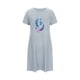 thumbnail image 5 of Camisón corto de talla grande para mujer, camisón de manga corta con estampado de pecho a la moda, camisón para mujer, 5 of 7
