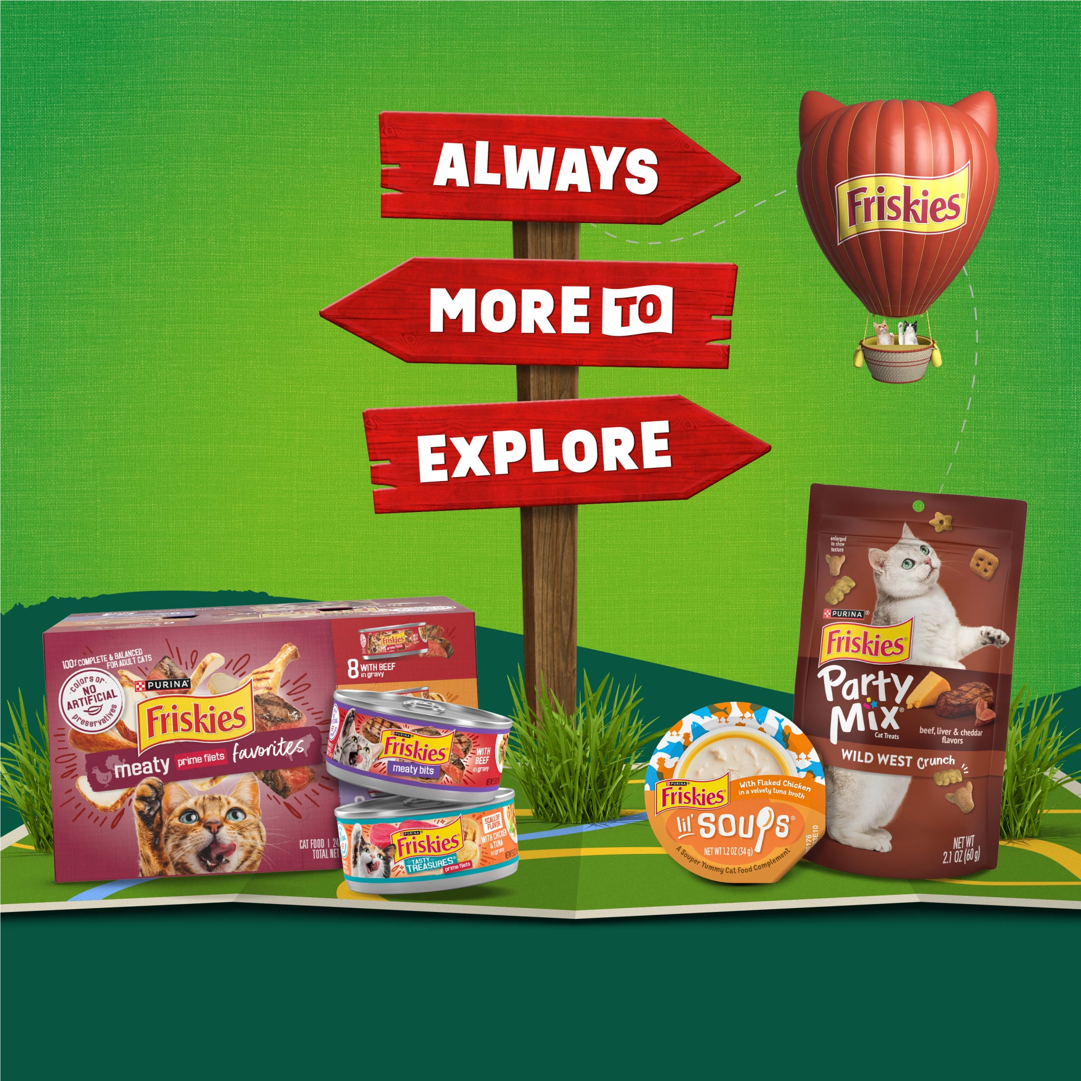 Friskies Tender and Crunch'd Dry Cat Food with Flavors of Chicken Beef  Carrots Green Beans 3.15 lb - Walmart.com