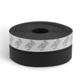 thumbnail image 2 of 16.4FT Weather Stripping Door Seal – Self Adhesive Silicone Weather Insulation Strip,Waterproof Insect repellent Weatherstripping Seal Strip for Door Frame Gap Sealing and Window Soundproofing(Black), 2 of 5