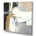 thumbnail image 2 of DESIGN ART Designart "Black And Gold Harmony Of Marble Vi" Abstract Marble Canvas Print 24 in. wide x 24 in. high, 2 of 5