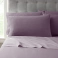 thumbnail image 6 of Hotel Style 800 Thread Count Cotton Rich Sateen Bed Sheet Set, King, Purple, Set of 6, 6 of 9