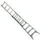 thumbnail image 3 of Escalera Convertible De Aluminio BYP Tipo II 15 Escalones 175Kg plateado 204cm, 3 of 7