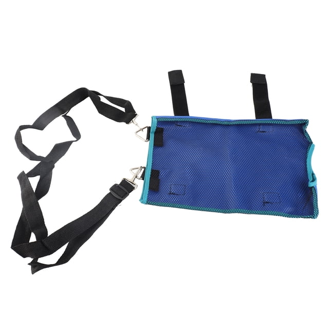 2000ML Large Capacity Urine Catheter Bag Cover Adjustable Strap Double Pocket Design Nylon Urine Catheter Bag Cover for Daily Walking Use