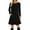Black, variant on Long Sleeve Tshirt Dresses For Women Plus Size With Pockets Loose Swing Dress Summer Fashion Adorable Dress For Woman
