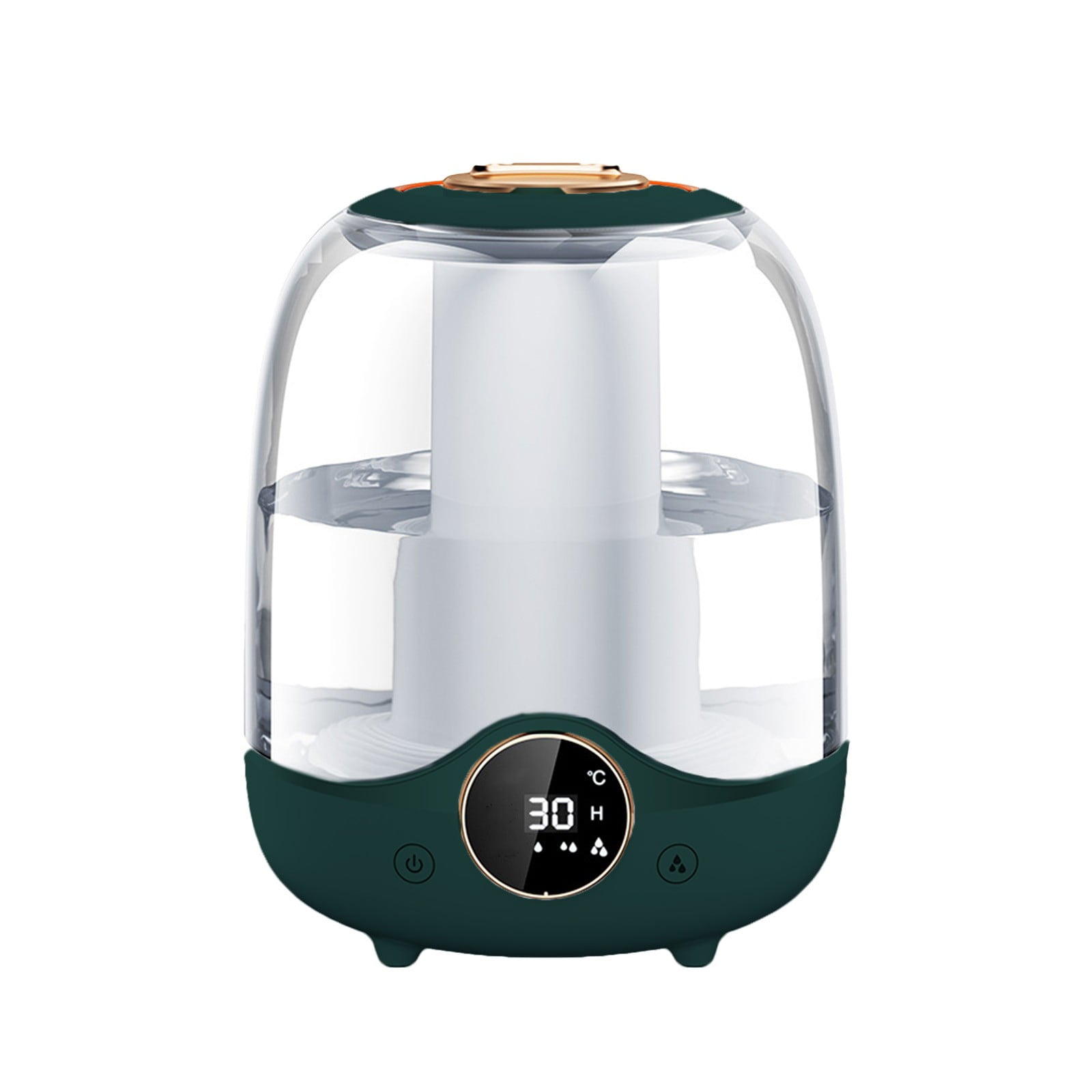 RAPOBRIX 3L Humidifier for Bedroom - Top Cool Mist Essential Oil Diffuser Colorful Light for Family/Home Appliances