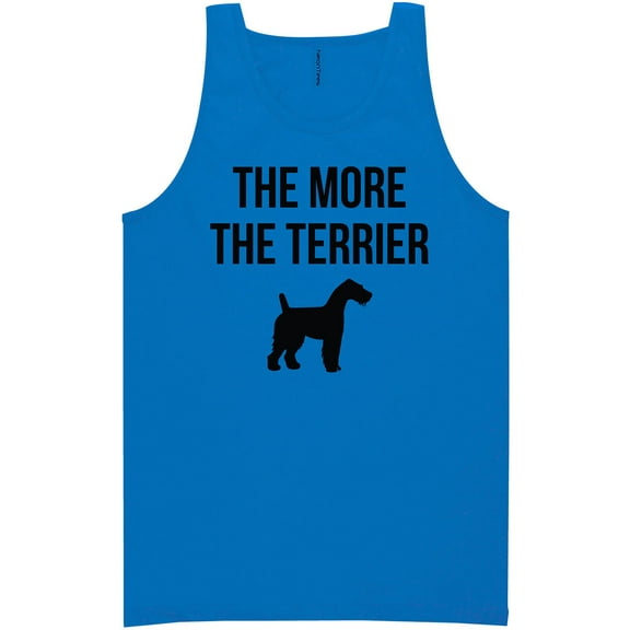 The More The Terrier Neon Tank Top
