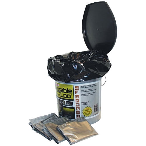 Reliance Products Luggable Loo Portable Chemical Toilet With 12 Double Doodie Bags