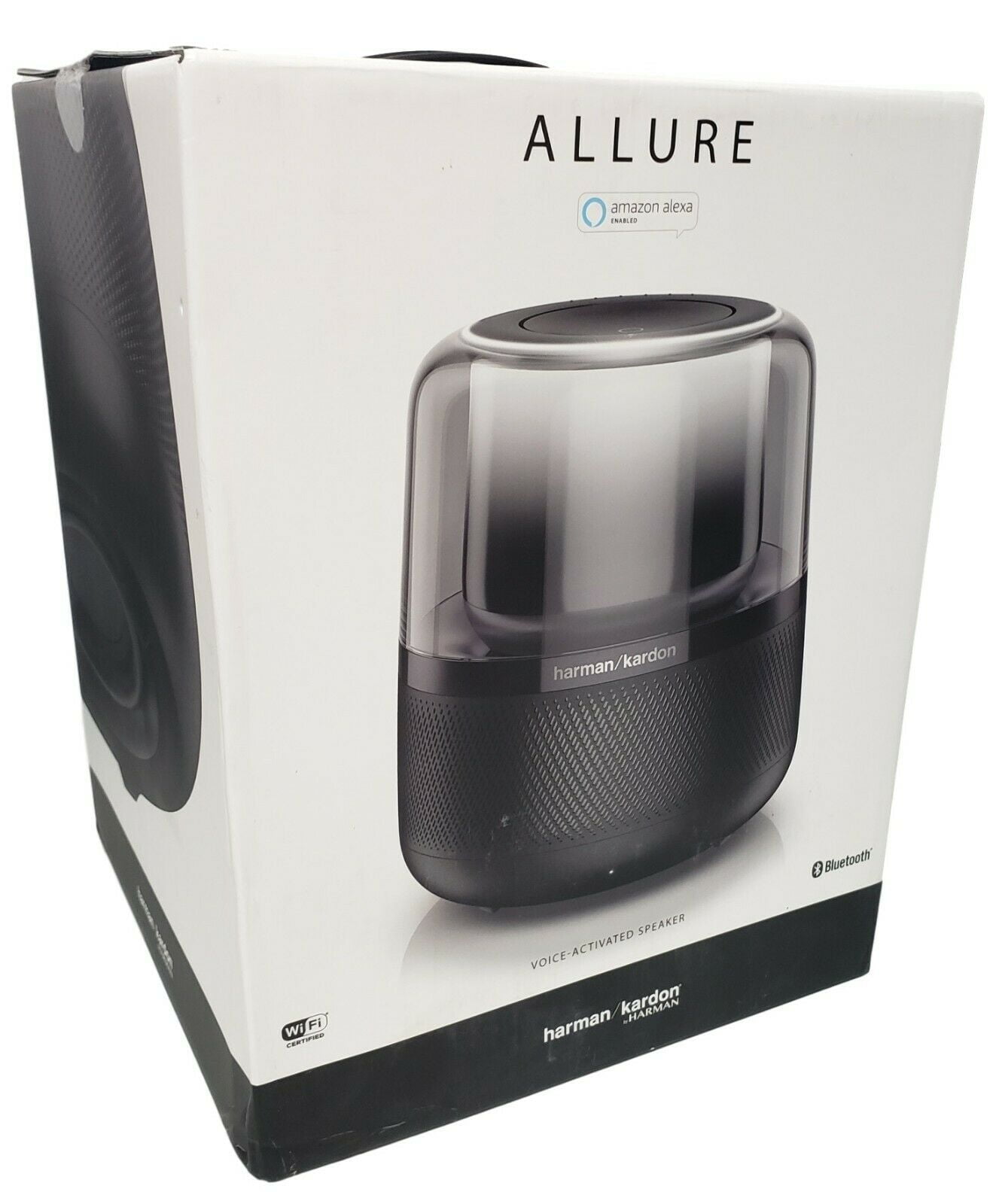 sharper image voice activated speaker with amazon alexa