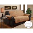 thumbnail image 1 of Home Sweet , Housse de Protection Matelassée de Luxe en Peluche pour Canapé et Meubles (Bronze, Chaise), 1 of 2