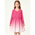 thumbnail image 2 of Lanbubble Girls 2 Piece Dress Set Sleeveless Bubble Dress with Cardigan & Side Pockets for Party Daily Wear Size 5-12Y, 2 of 6