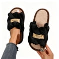 thumbnail image 7 of SBYOJLPB Women Slippers Open Toe Footwear Soft Cushioned Base Indoor Outdoor Daily Slippers, 7 of 7