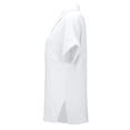 thumbnail image 4 of Womens Gauze Shirts Button Down Dress Shirts Casual Short Sleeve Textured Collared Summer Work Blouse Camping Clothes White XL, 4 of 5