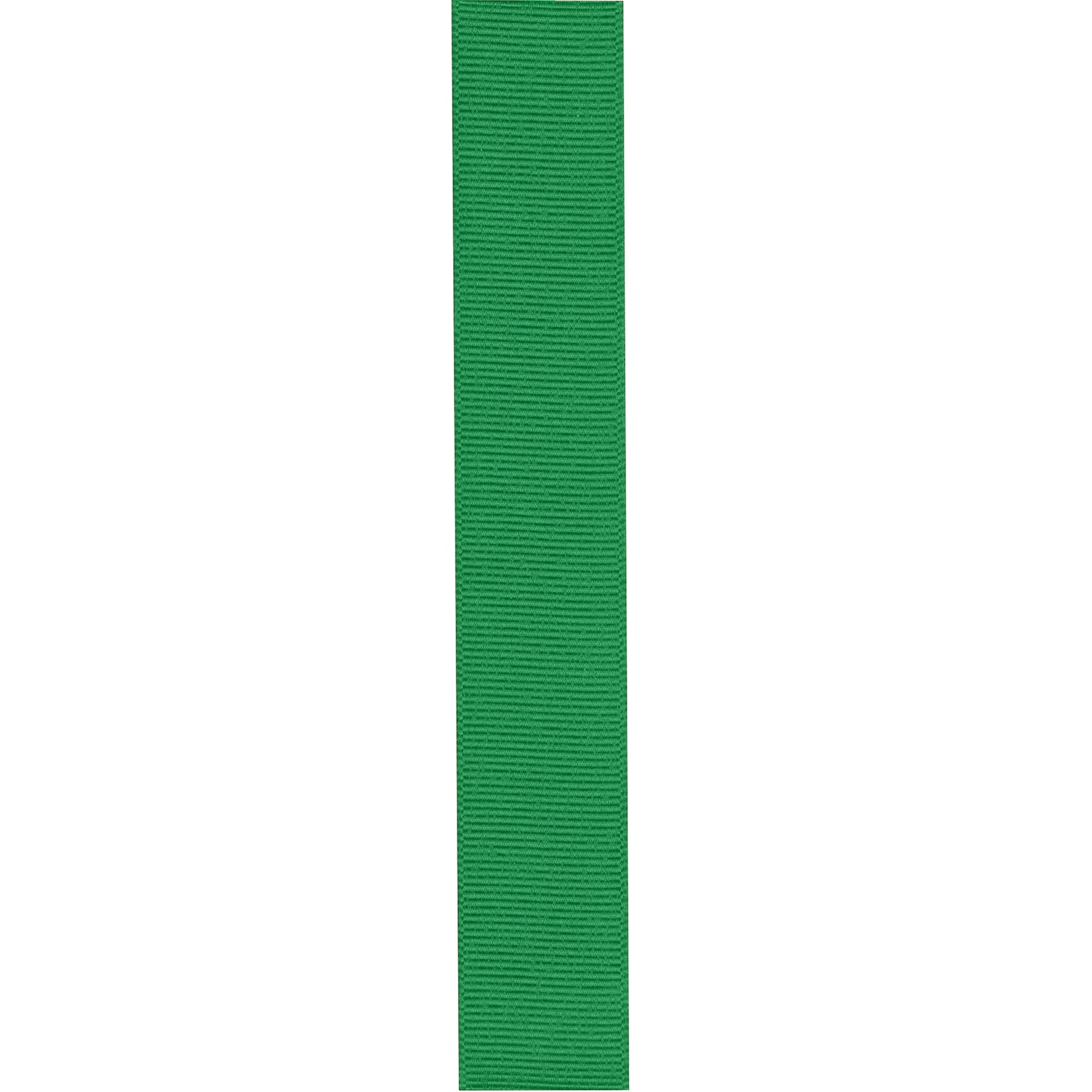 (3 pack) Offray Ribbon, Emerald Green 7/8 inch Grosgrain Polyester Ribbon, 18 feet