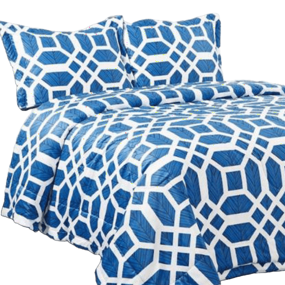 Edredón Ligero Fresco Transpirable, Colcha para Verano con Fundas para Almohada, 3 Piezas